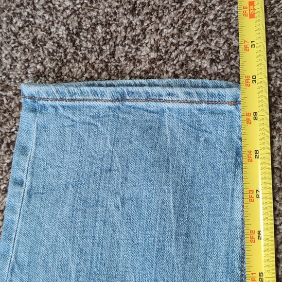 ASOS Button fly Distressed Faded Slim Straight Jeans Size 38 x 30 NEW - Picture 7 of 15